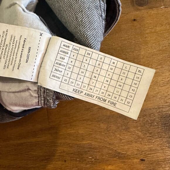 One x One Teaspoon Super Freaks Faded Black Denim Cutoff Shorts Size 26 - Picture 6 of 12